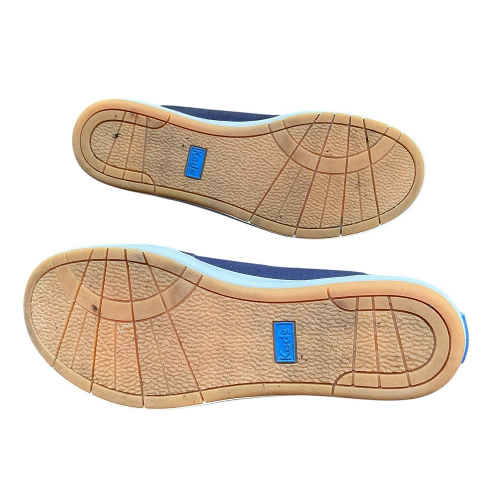 Keds Blue Slip On Calli II Canvas Shoes Size 6 EUC - Picture 7 of 7